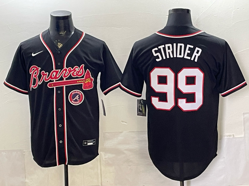 Men Atlanta Braves #99 Strider blue Nike 2026 Jersey 070106